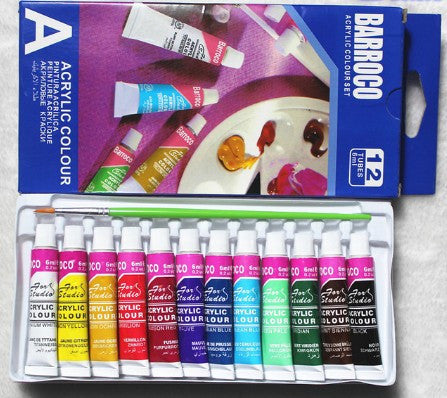 Professional Acrylic Paints Set